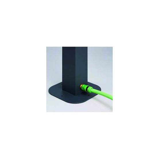 Jardinex - Fontaine de jardin aluminium - Gris bleu - Jardinex - Imagen 5