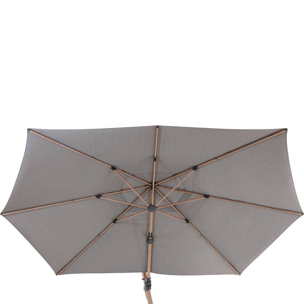 Hesperide - Toile de parasol "Tikeo" platine 4,2x3 m - Hespéride - Imagen 2