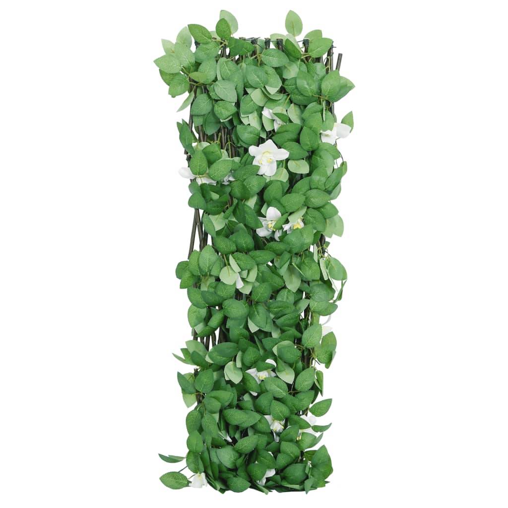 Treillis de lierre artificiel PVC bois vert 186 x 30 cm, Poids :3.82kg - PANGIVO - Image 5