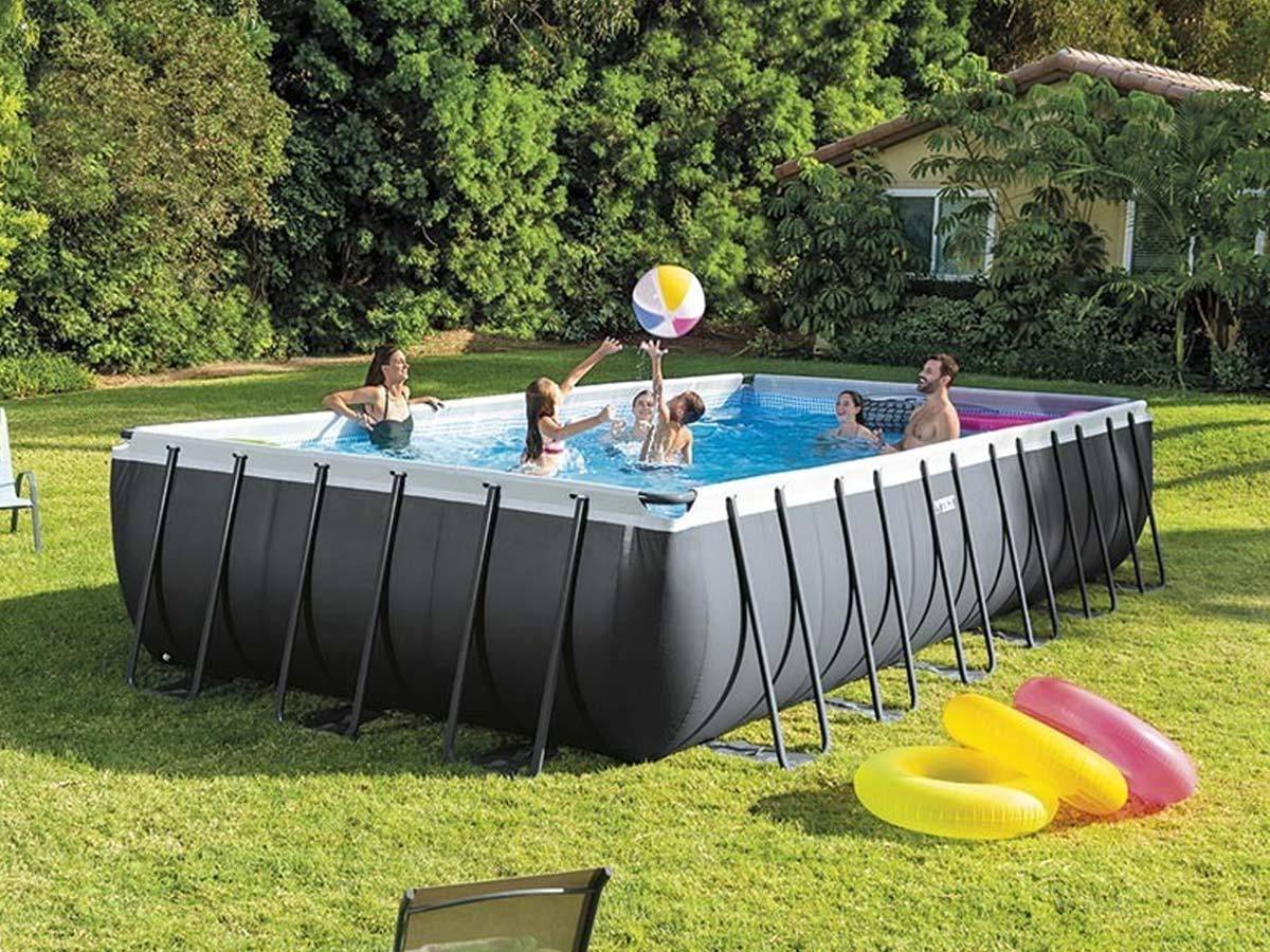 Piscine tubulaire Ultra XTR Frame rectangulaire 7,32 x 3,66 x 1,32 m - Intex - Image 1
