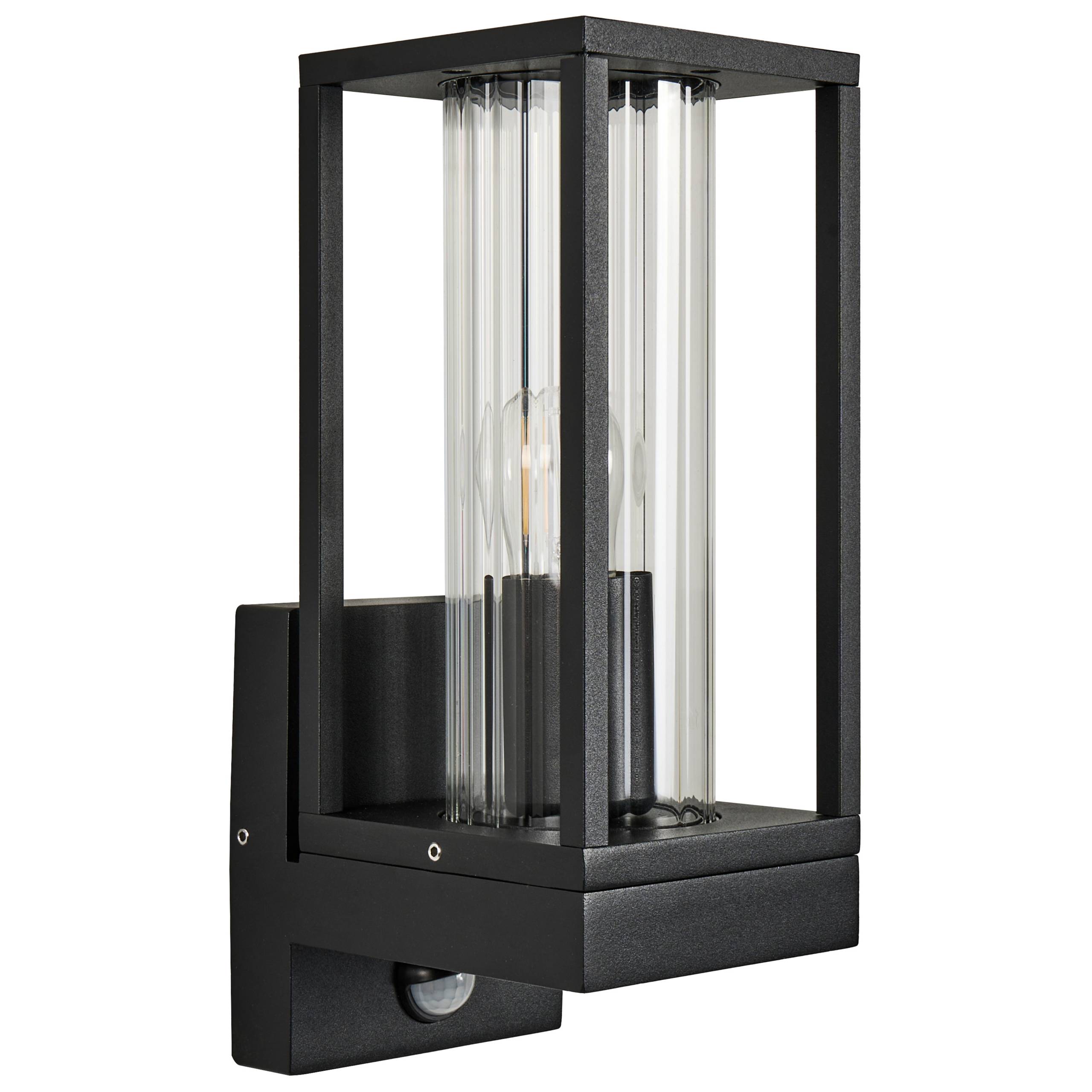 Beliani - Lampe murale pour l'extérieur Aluminium Noir EBRIE - 11x14x29- Beliani - Image 2