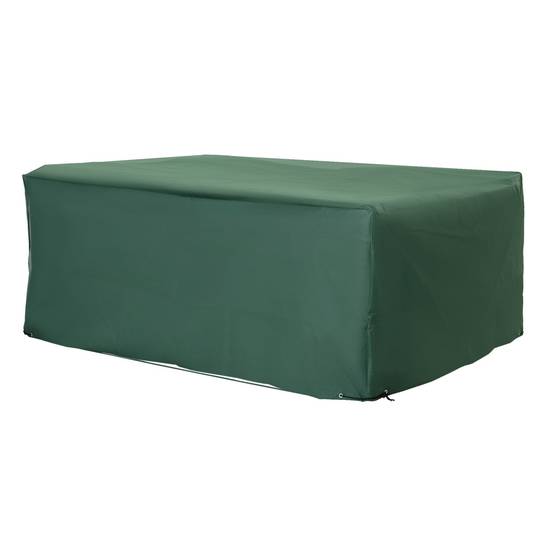 Housse de protection pour mobilier de jardin, tissu Oxford 600D, vert, 210 x 140 x 80 cm - Image 2