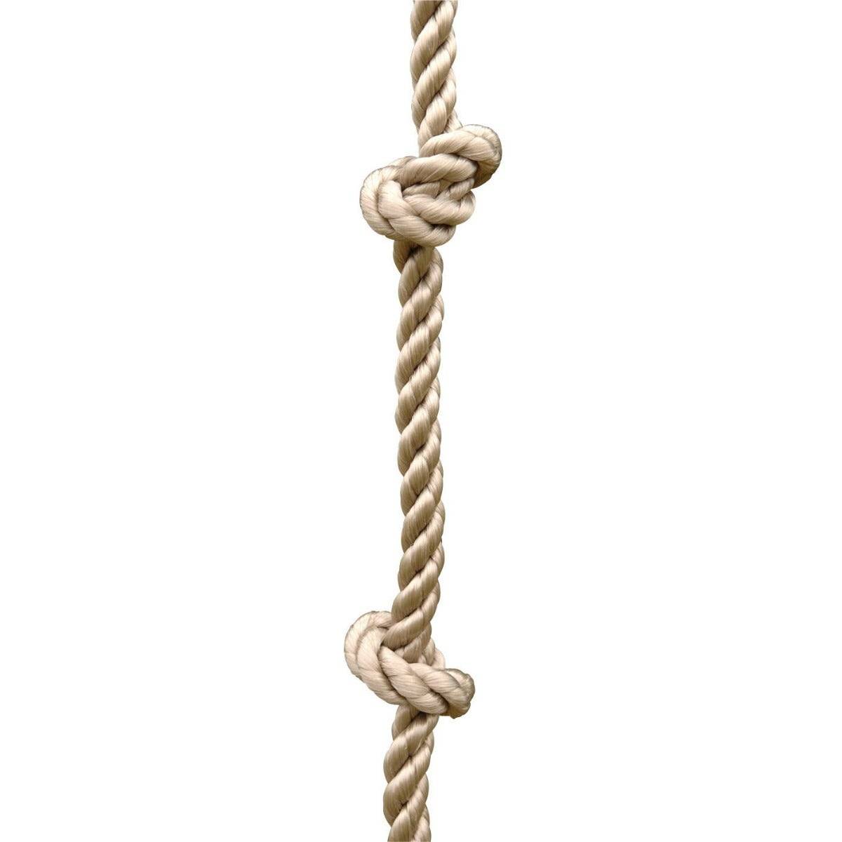 Portique bois poutre métal Techwood Premium Piko 2,30 m – 3 enfants avec corde à nœuds - Image 6
