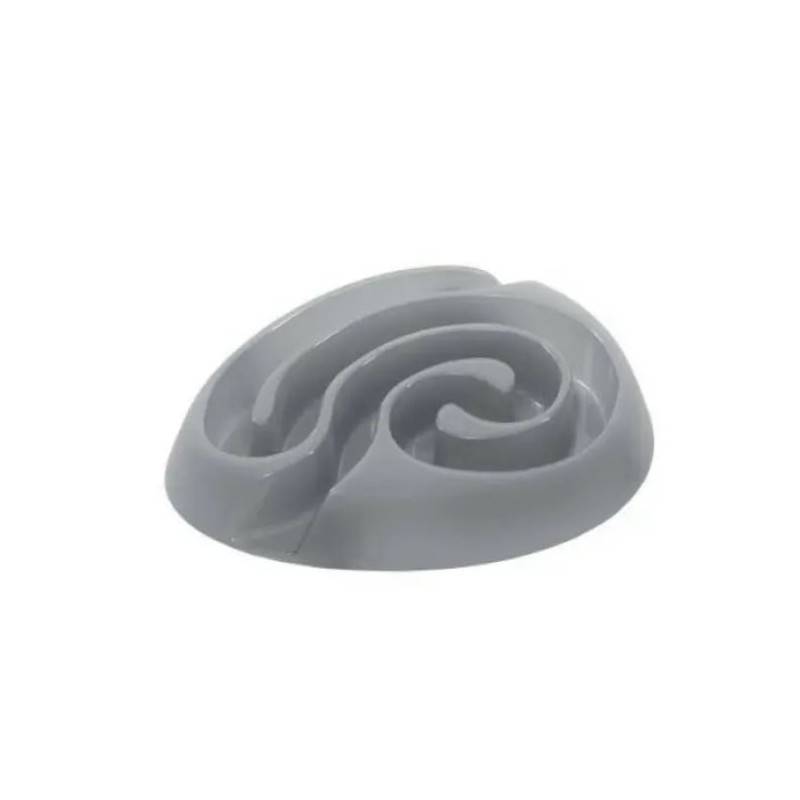 Gamelle anti glouton chien - Buster dogmaze - gris Mini