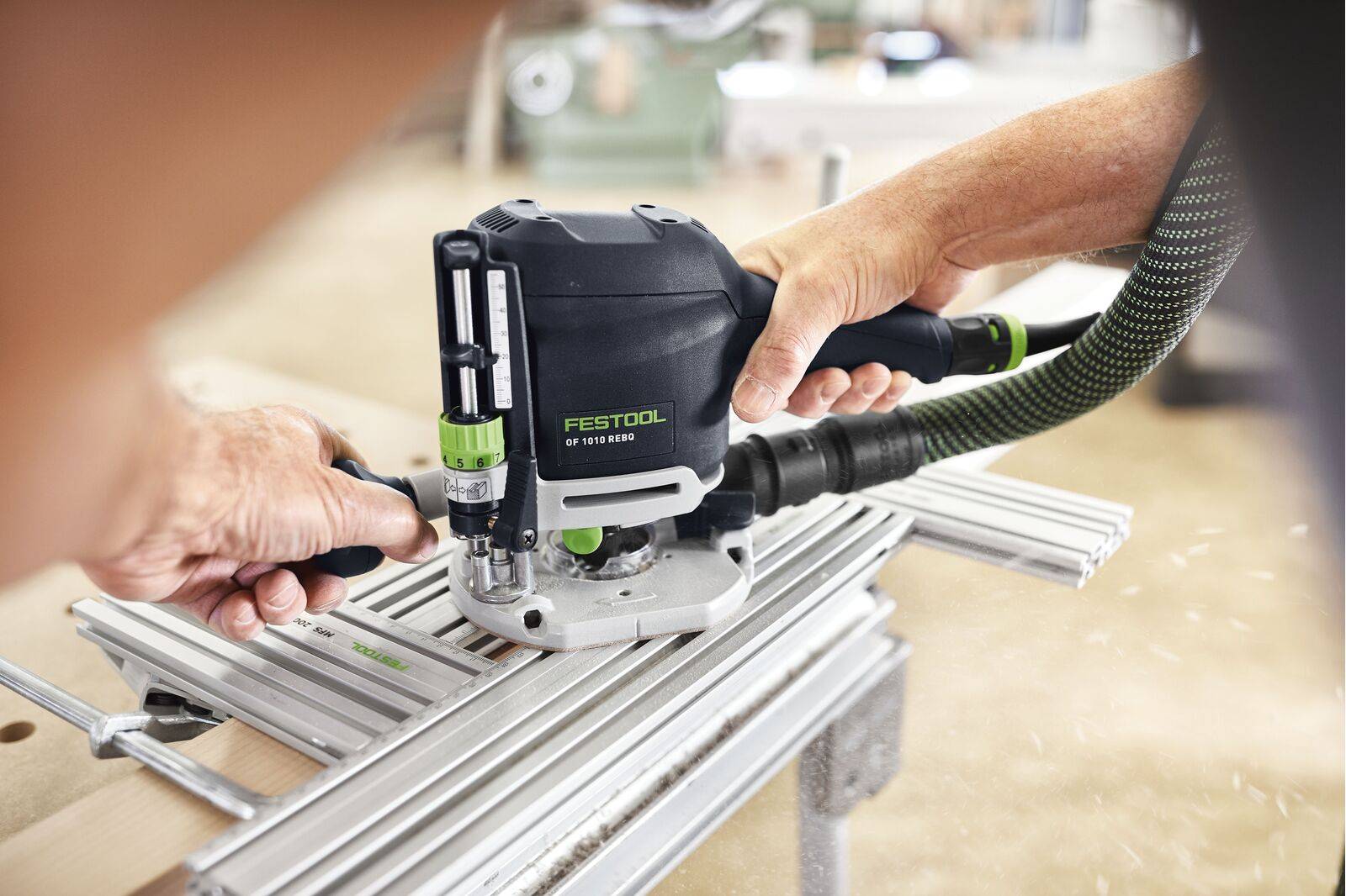 Défonceuse OF 1010 REBQ-FS - FESTOOL - avec accessoire + Systainer- 578053 - Image 9