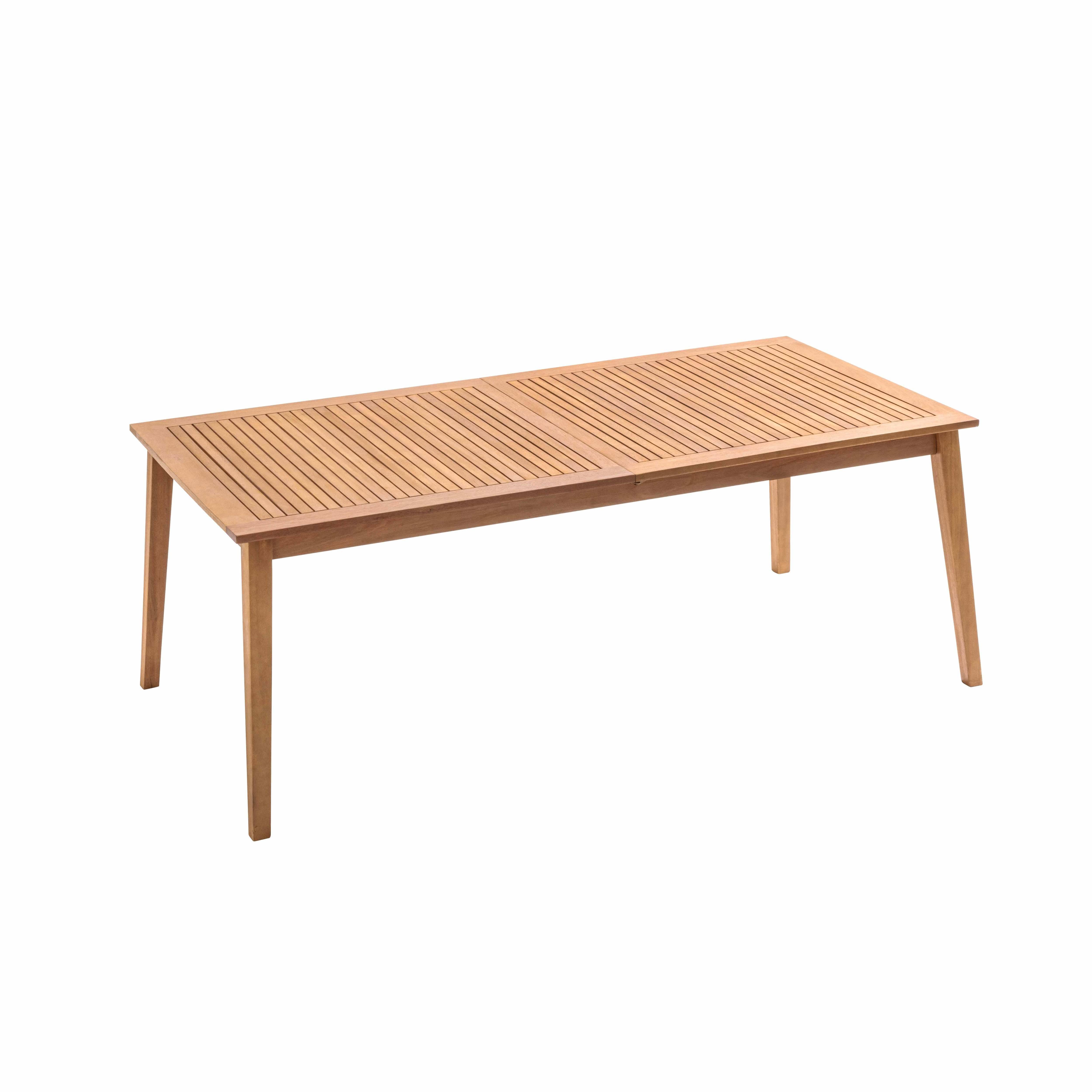 Oviala - Table de jardin extensible en bois fsc et 6 chaises  Chicago - Oviala - Imagen 6