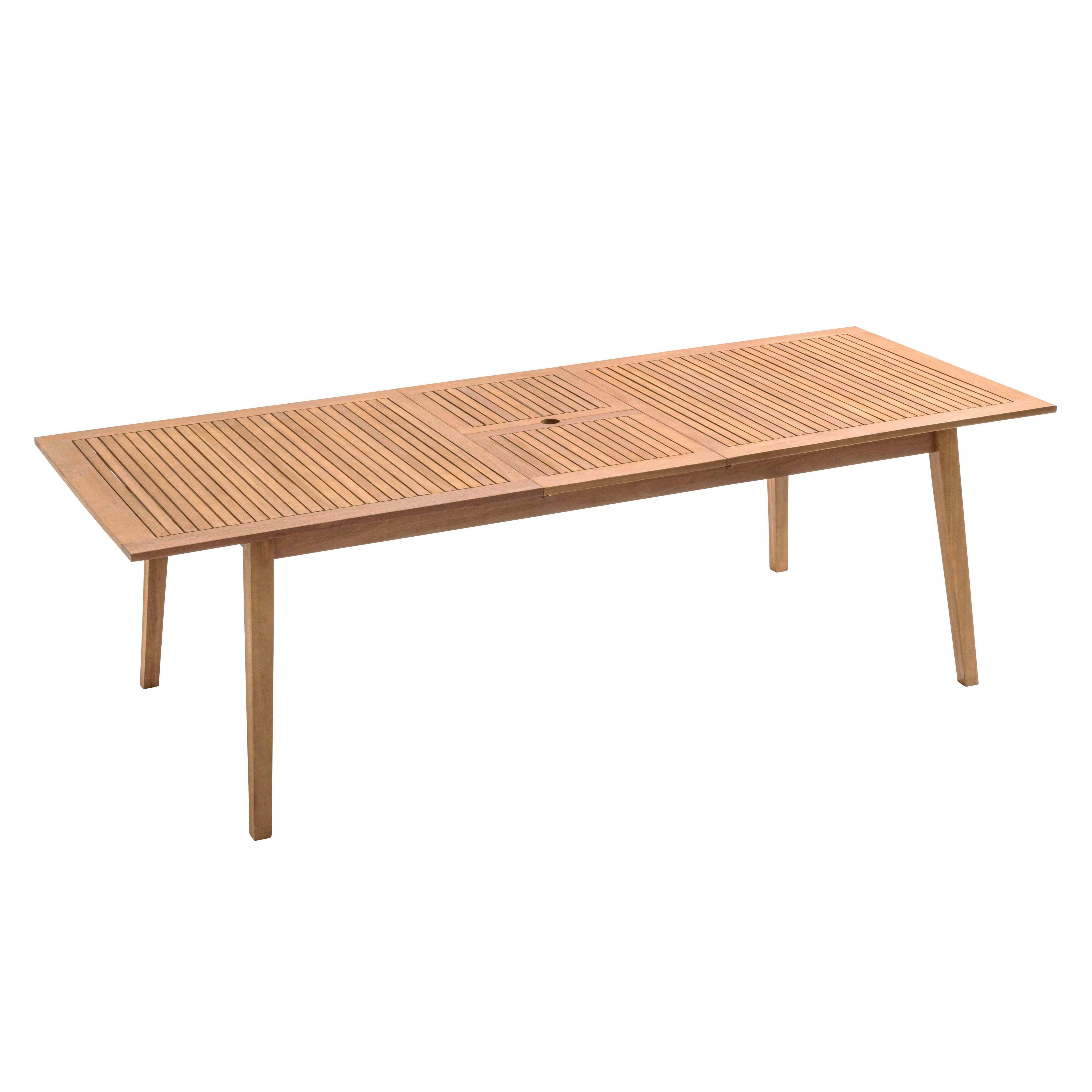 Oviala - Table de jardin extensible en bois fsc et 6 chaises  Chicago - Oviala - Imagen 5