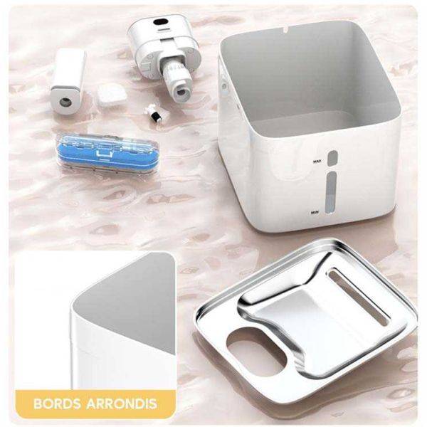 Jardindeco - Fontaine à eau sans fil Inox 4.2L Inov 2 JardinDeco - Image 3