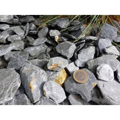 Paillage Ardoise GRIS 30-60 Pack 17 m² - 40 sacs - 1000 kg - Image 4
