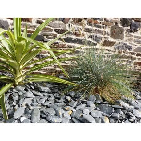 Paillage Ardoise GRIS  30-60  Pack 17 m² - 40 sacs - 1000 kg - Image 1