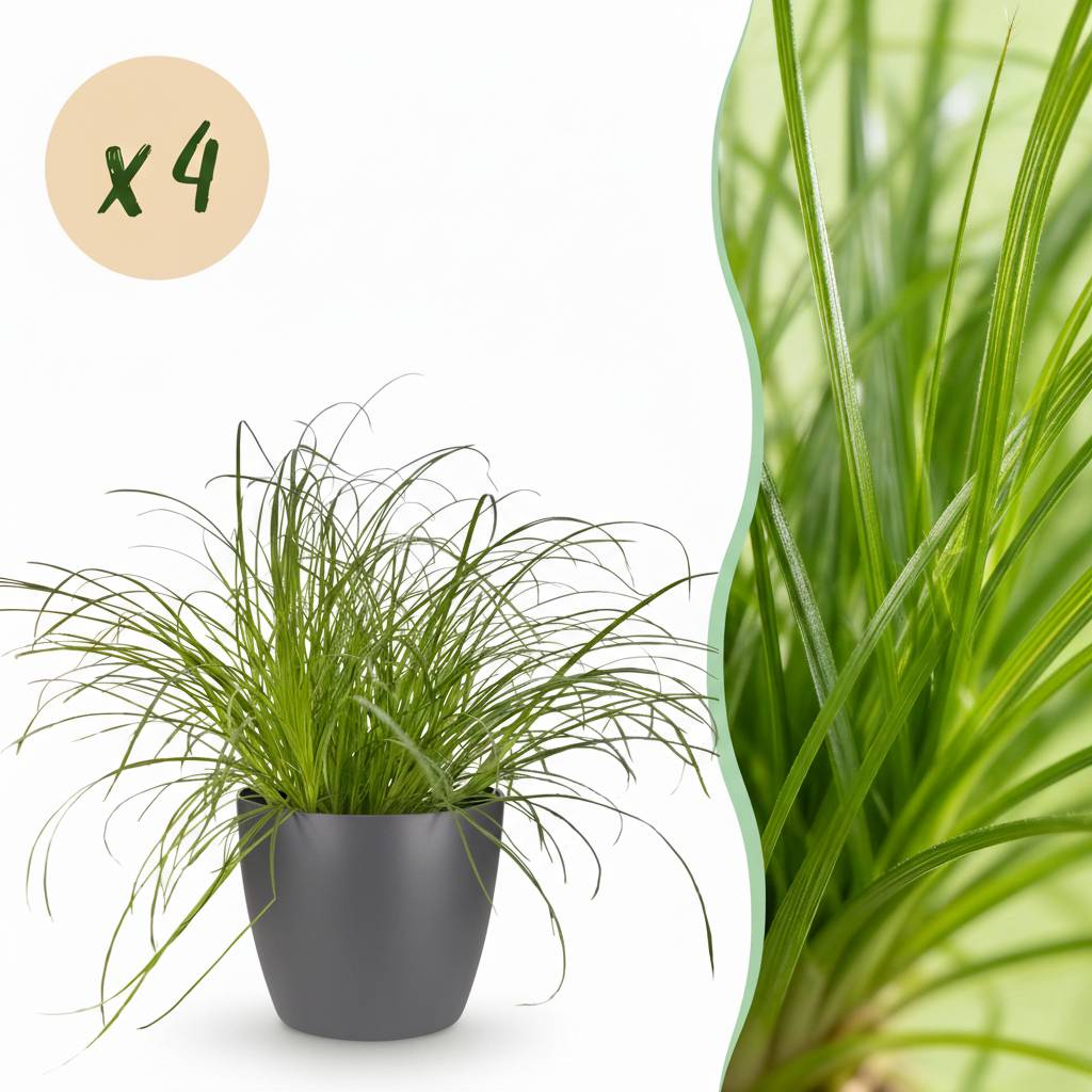 La Green Touch - Cyperus Alternifolius Zumula - H30cm - Image 1