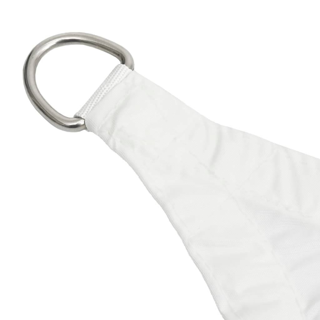 Helloshop26 - Voile toile d'ombrage parasol tissu oxford rectangulaire 4 x 5 m blanc - Imagen 4