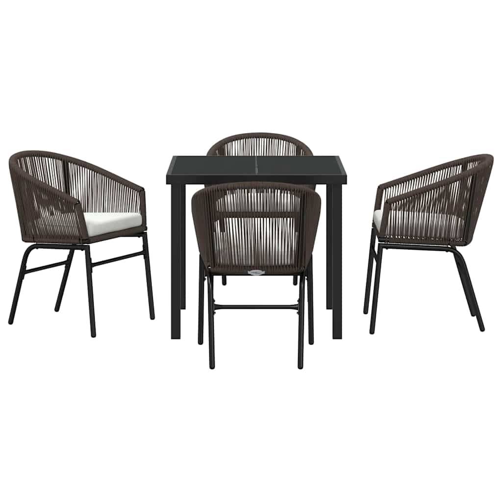 ComfortXL - Salon de Jardin 4 Places en Poly Rotin avec Coussins Déperlants Marron – ComfortXL Outdoor Living - Image 7