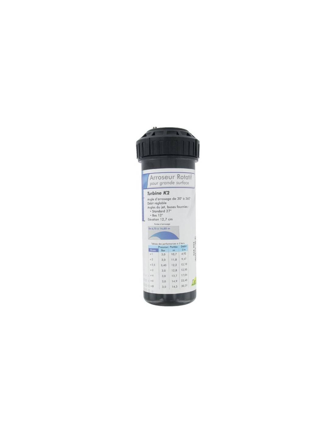 Arroseur Turbine K-rain K2v Irrigation Efficace Grande Portée - K Rain