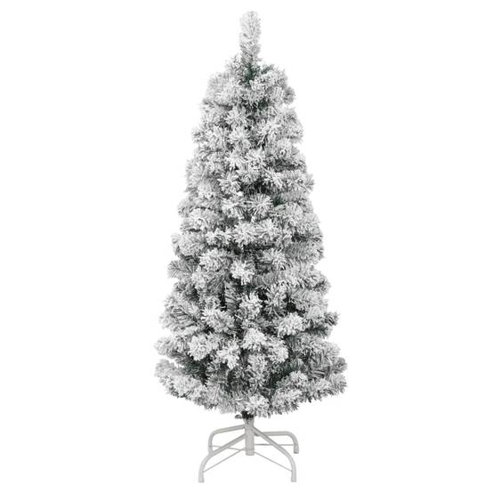 ComfortXL - Sapin de Noël Artificiel Floqué Neige PVC 120 cm pour Fêtes – ComfortXL Outdoor Living - Image 2