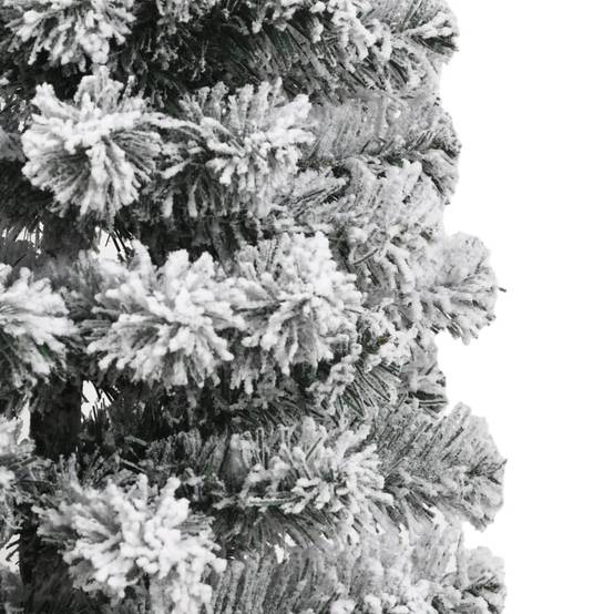 ComfortXL - Sapin de Noël Artificiel Floqué Neige PVC 120 cm pour Fêtes – ComfortXL Outdoor Living - Image 5