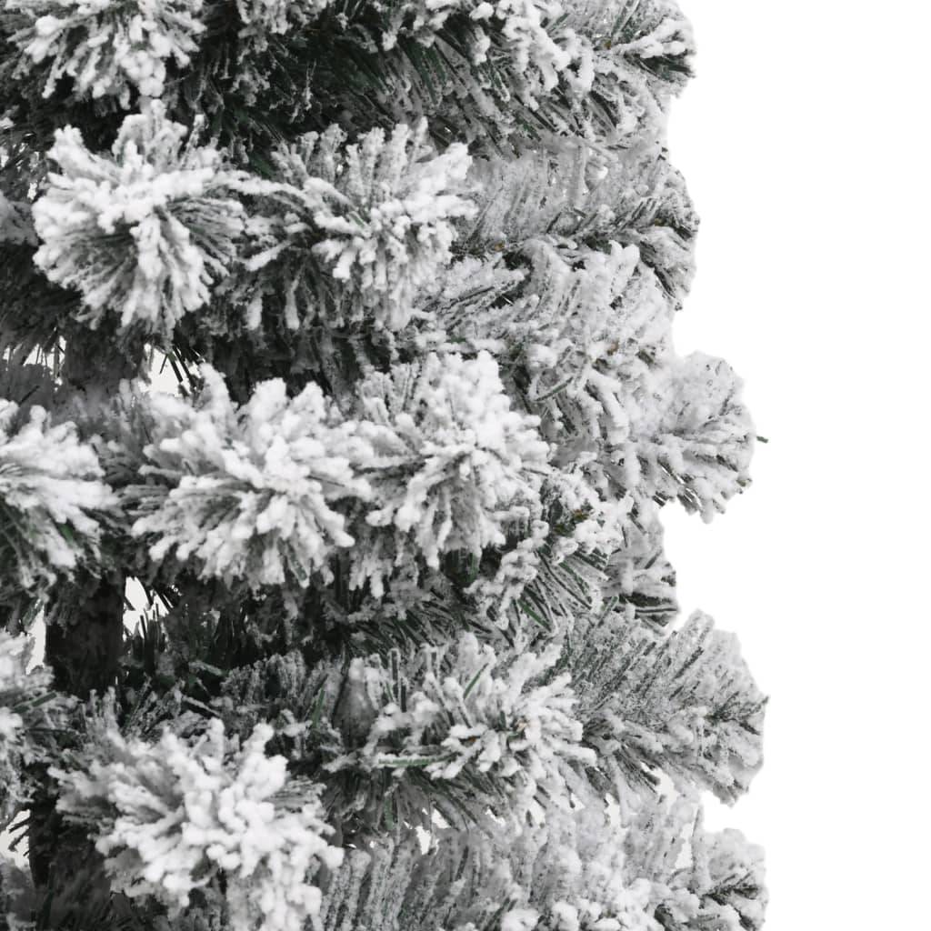 ComfortXL - Sapin de Noël Artificiel Floqué Neige PVC 120 cm pour Fêtes – ComfortXL Outdoor Living - Image 5