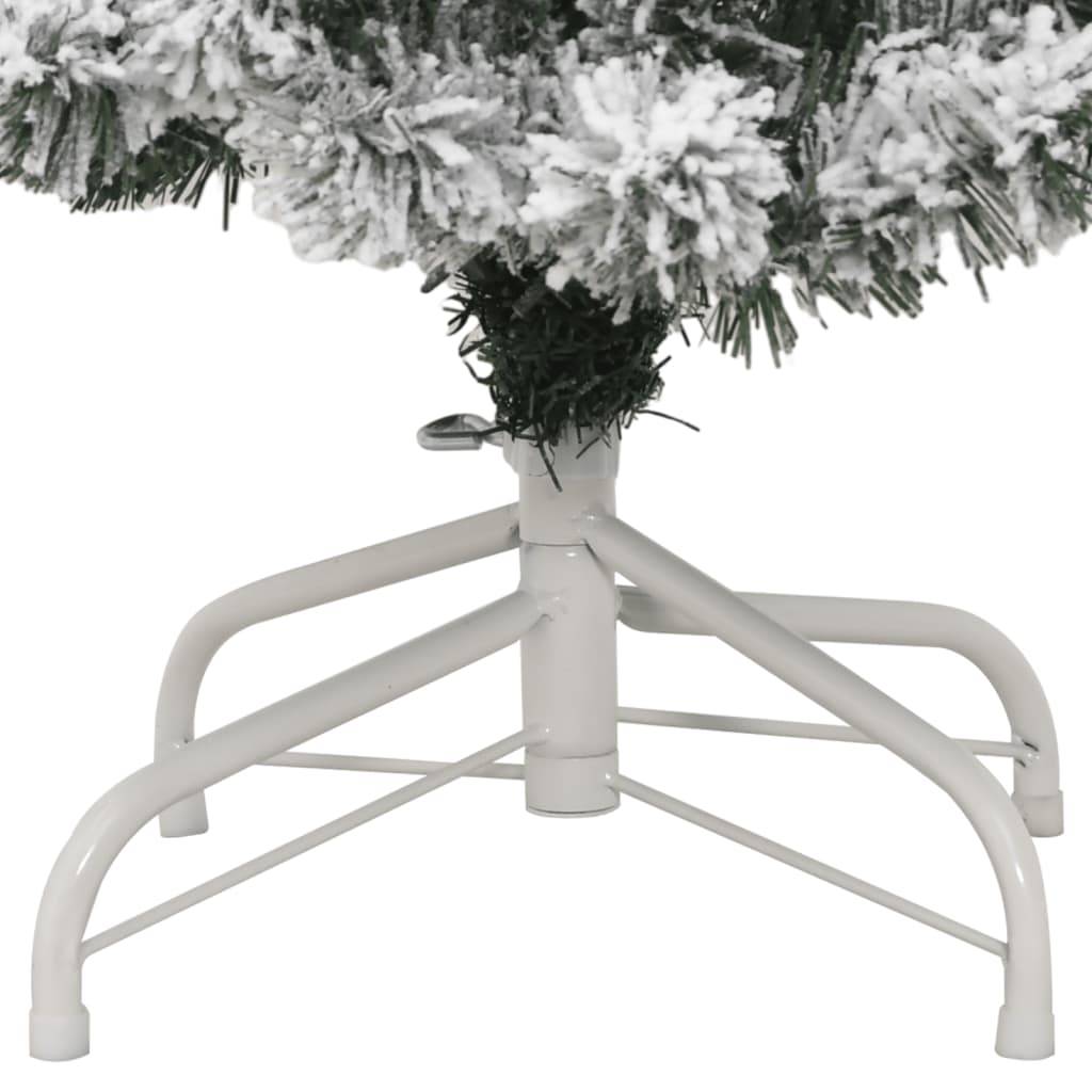 ComfortXL - Sapin de Noël Artificiel Floqué Neige PVC 120 cm pour Fêtes – ComfortXL Outdoor Living - Image 6