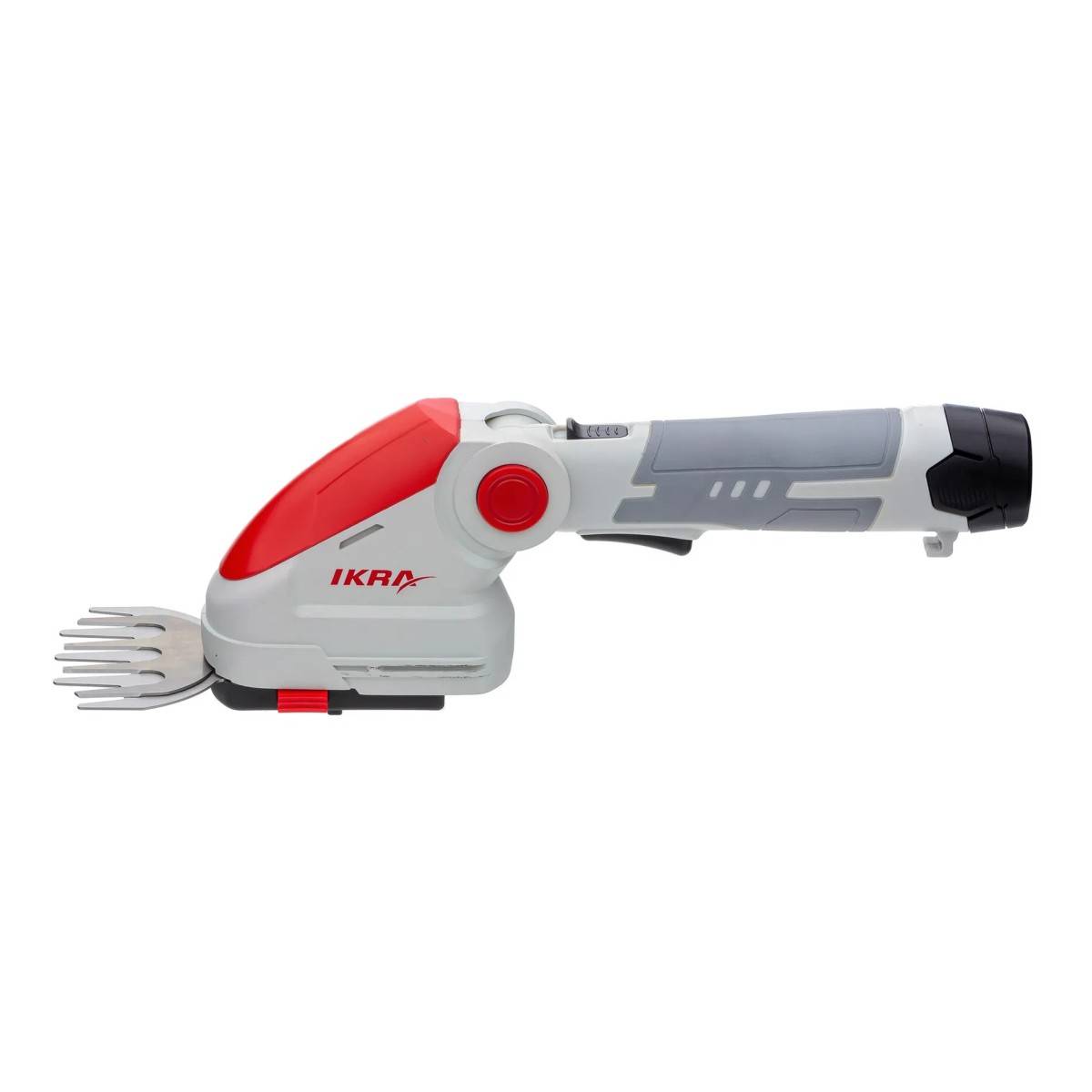 Cisaille à gazon et Taille buisson Télescopique sans fil à batterie 12V Inclus 2 lames 10cm et 20cm Chargeur 12V IKRA - Image 5