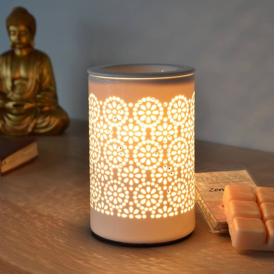Zen'Arôme Brûleur Cire Parfumée Calorya n°4 - Brûleur Électrique Fondant Parfumé - Lampe à Parfum - Coupelle Amovible - Image 3