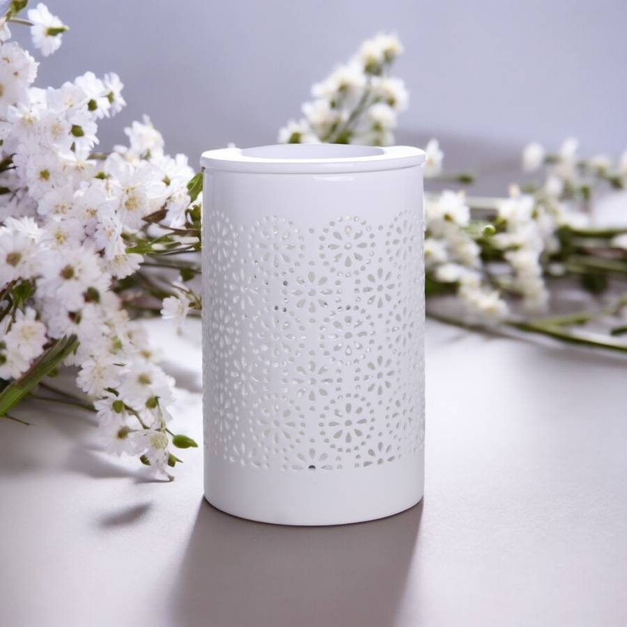 Zen'Arôme Brûleur Cire Parfumée Calorya n°4 - Brûleur Électrique Fondant Parfumé - Lampe à Parfum - Coupelle Amovible - Image 1