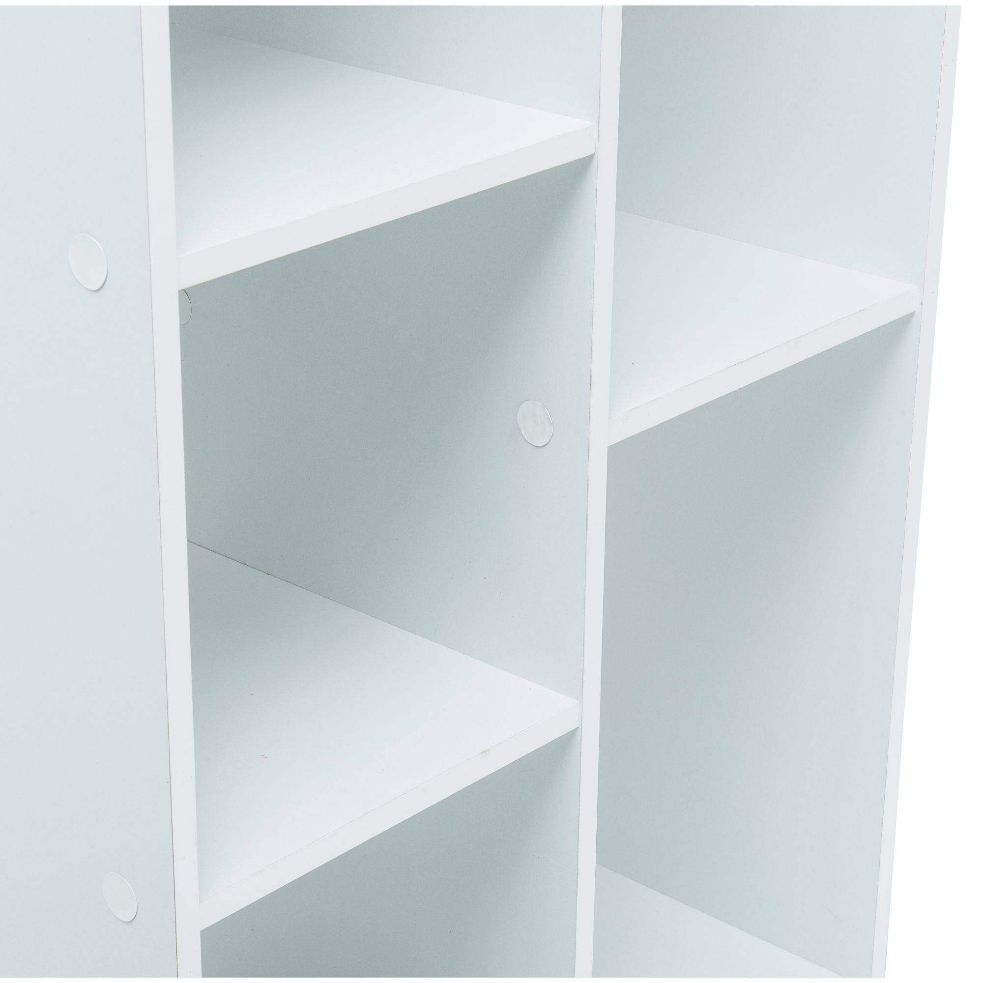 Meuble bas blanc 5 niches WERKA PRO - Image 3