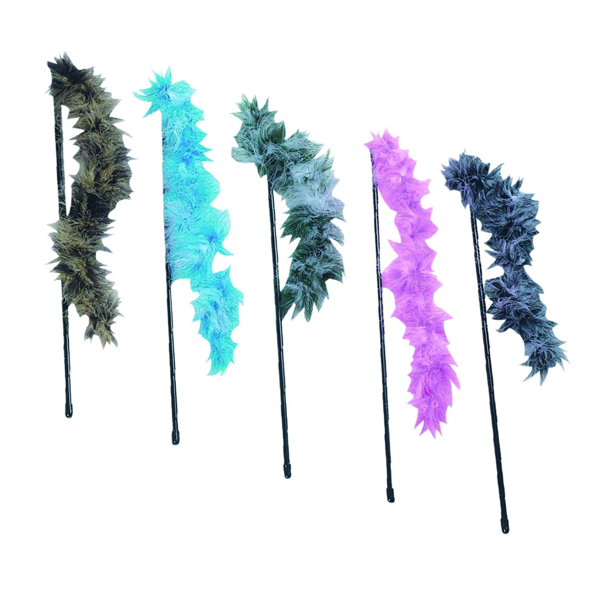 Jouet chat Canne à pêche - Soft party FLAMINGO