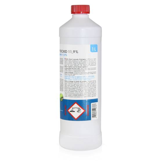 Péroxyde d'hydrogène 11,9 % Höfer Chemie® en bouteille de 1 L x 6 - Image 4
