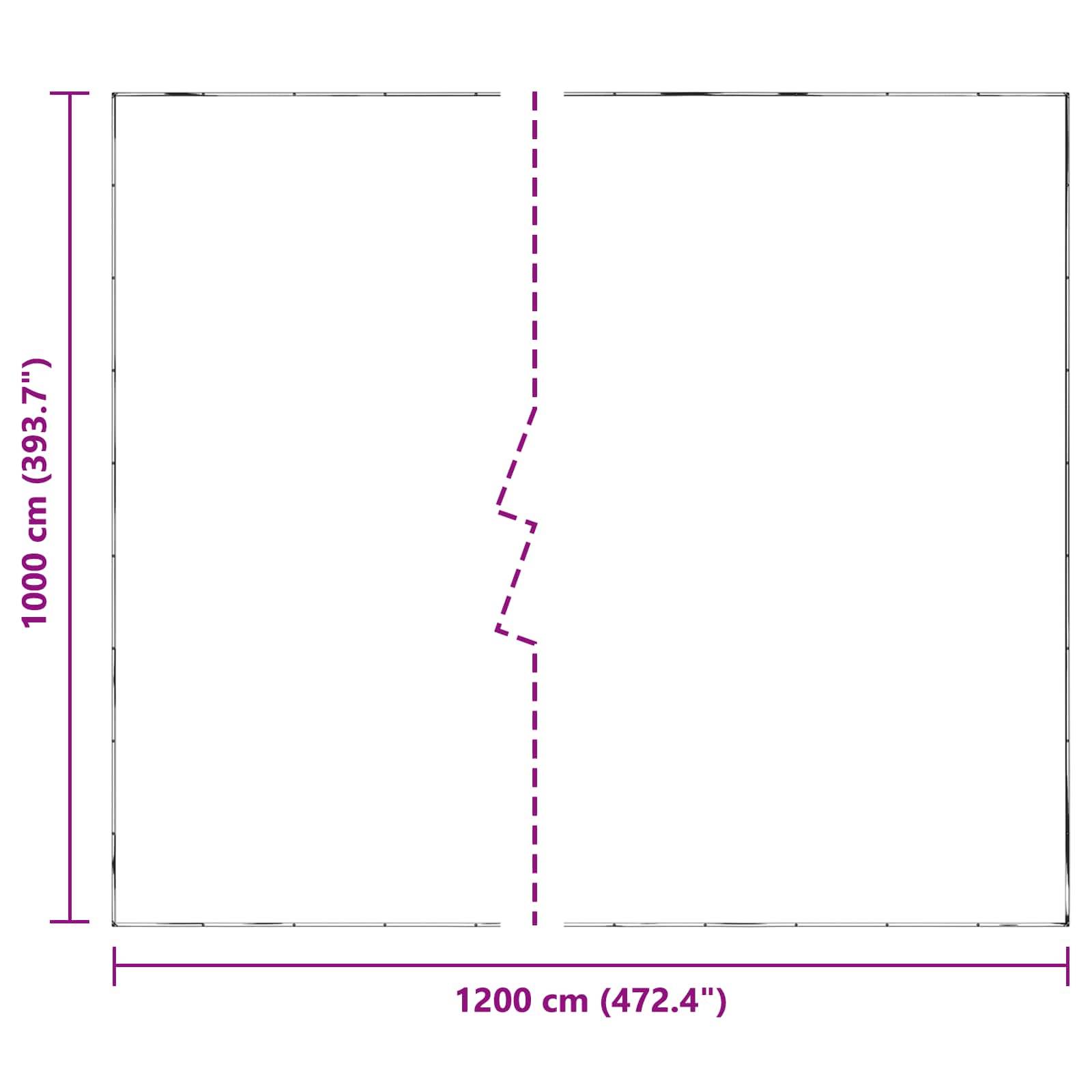 Vidaxl - Couverture pour plantes 10 x 12 m PE Transparent vidaXL 3429296 - Image 3