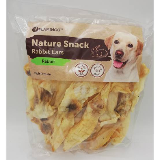 Snack nature Oreilles de lapin 200 g pour chien - Image 3