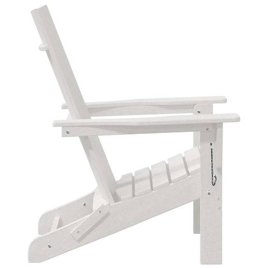 Chaise de jardin Polyéthylène Blanc 80.5 x 74.5 x 92 cm, Poids :34.04kg - PANGIVO - Image 6