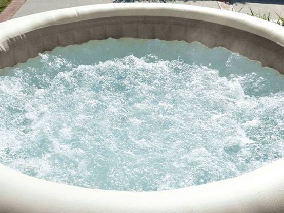 Spa gonflable PureSpa Blue One rond Bulles 2/4 places - Intex - Image 2
