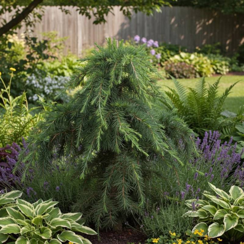 Cèdre de l'Himalaya nain Feeling Blue, Cedrus deodara - Pot de 5L - 40/60 cm - Image 3