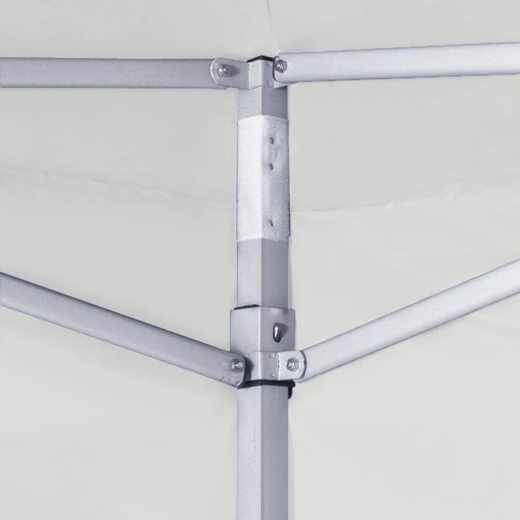 ComfortXL - Tente Pliante Acier avec 2 Parois Latérales Anti-UV pour Stand Marché Blanc 3x3m – ComfortXL Outdoor Living - Image 3