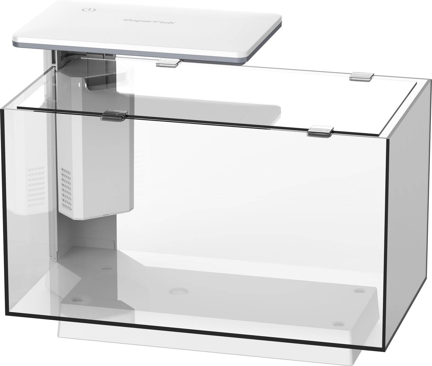 Superfish - Aquarium Quadro 40 Multi Couleur Blanc 45 cm - SUPERFISH