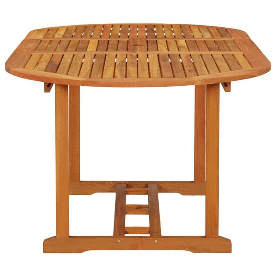 ComfortXL - Table de Jardin Extensible 150 à 200cm en Bois d'Eucalyptus Massif avec Trou de Parasol – ComfortXL Outdoor Living - Image 3