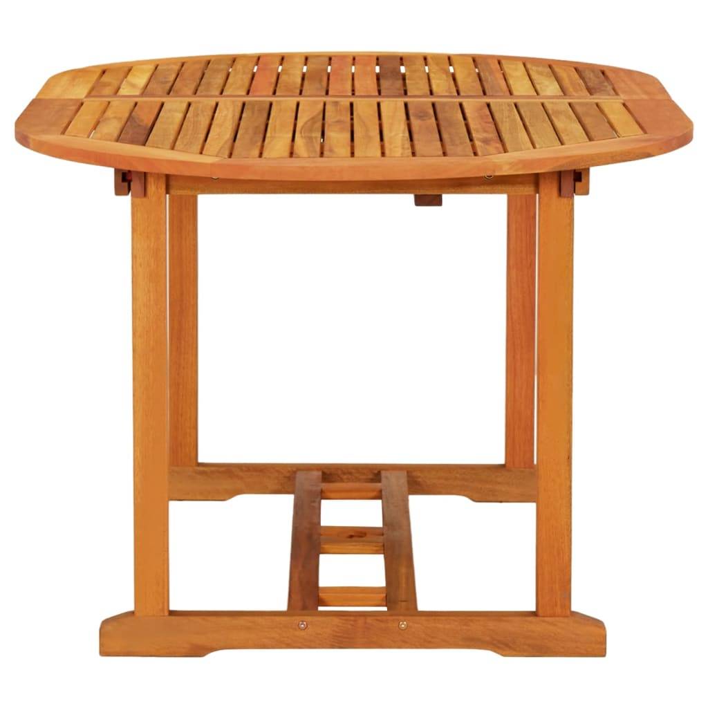 ComfortXL - Table de Jardin Extensible 150 à 200cm en Bois d'Eucalyptus Massif avec Trou de Parasol – ComfortXL Outdoor Living - Image 7