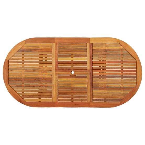 ComfortXL - Table de Jardin Extensible 150 à 200cm en Bois d'Eucalyptus Massif avec Trou de Parasol – ComfortXL Outdoor Living - Image 4