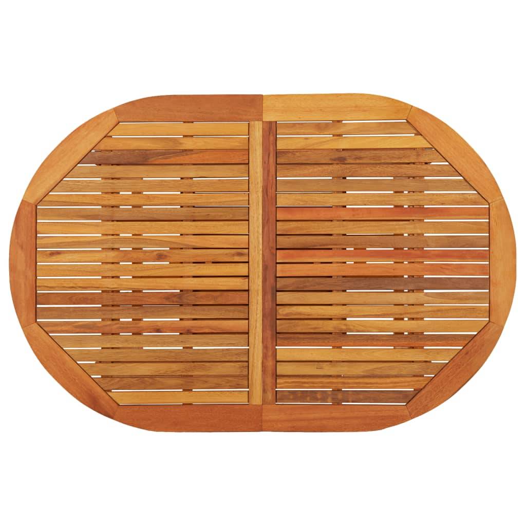 ComfortXL - Table de Jardin Extensible 150 à 200cm en Bois d'Eucalyptus Massif avec Trou de Parasol – ComfortXL Outdoor Living - Image 8