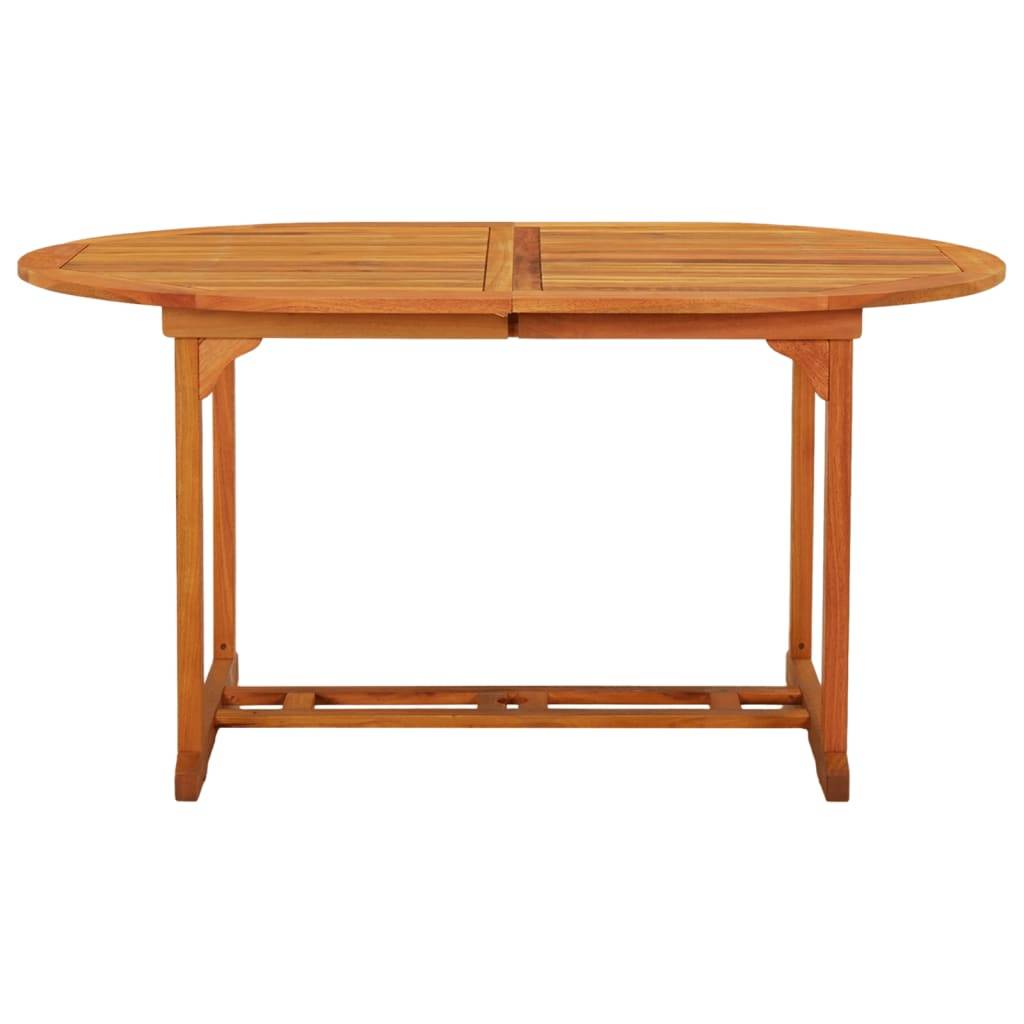 ComfortXL - Table de Jardin Extensible 150 à 200cm en Bois d'Eucalyptus Massif avec Trou de Parasol – ComfortXL Outdoor Living - Image 6