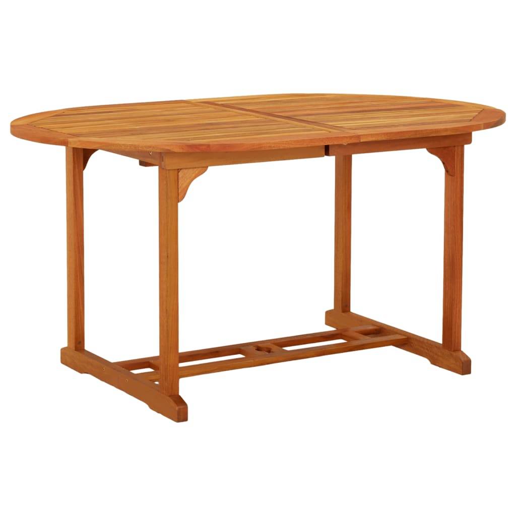 ComfortXL - Table de Jardin Extensible 150 à 200cm en Bois d'Eucalyptus Massif avec Trou de Parasol – ComfortXL Outdoor Living - Image 5
