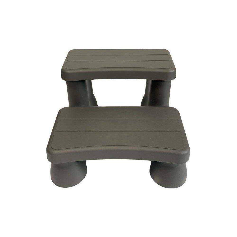 Escalier PVC 2 marches pour spas Alpina et MLSpa Longueur 61 cm - Imagen 2