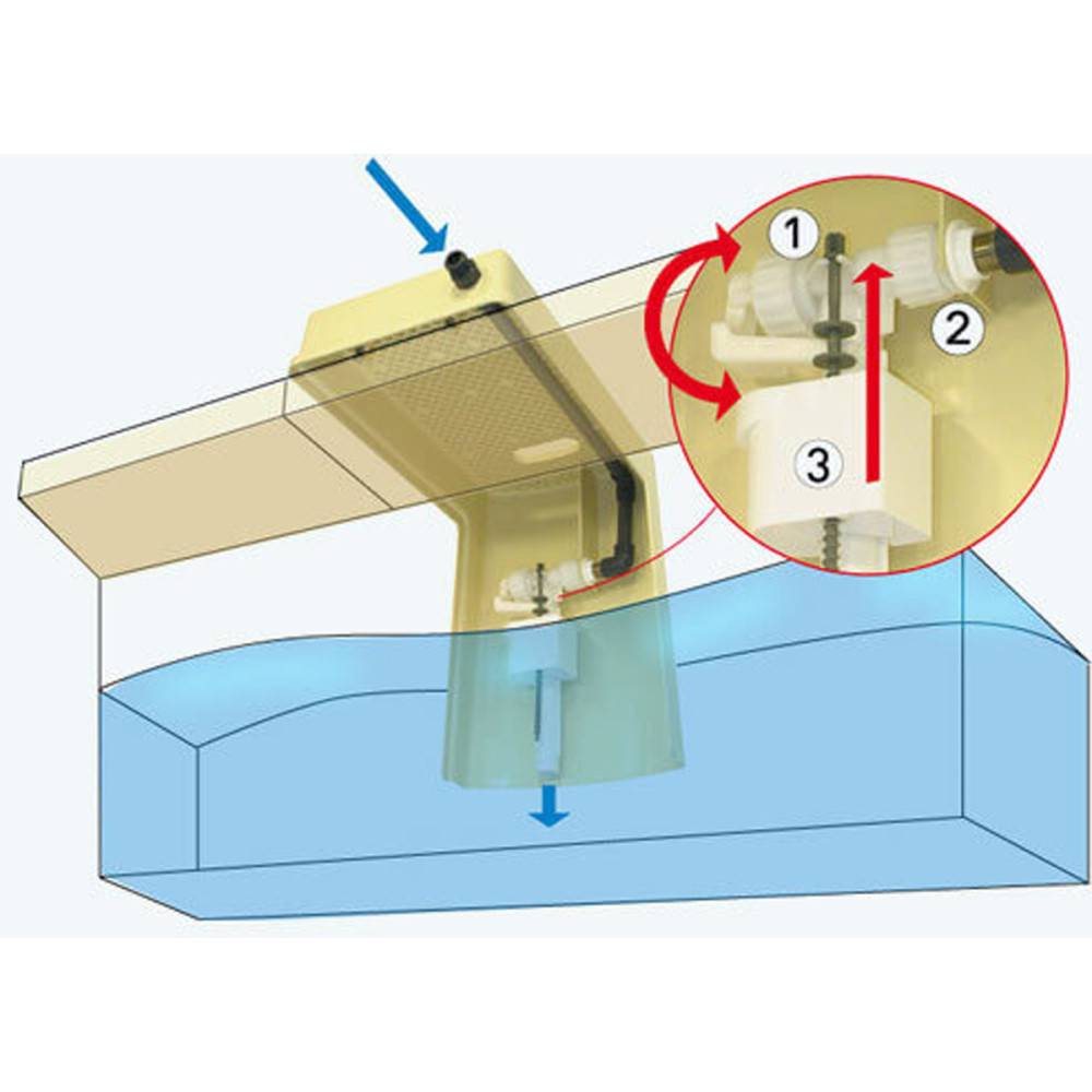 jardiboutique - Régulateur de niveau amovible pour piscine enterrée - Imagen 3