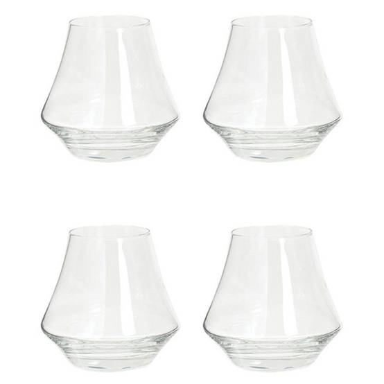 Lot de 4 Verres à Whisky "Arome" 29cl Transparent - Image 1