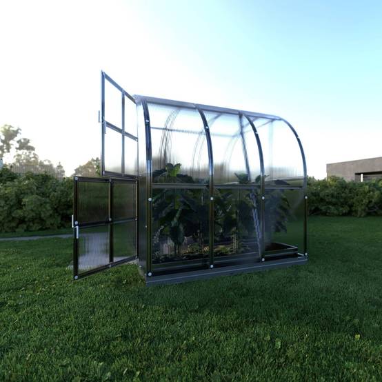 Serre KLASIKA ARCH 3 x 2 m (6 m²), 6 mm avec revêtement en polycarbonate - Image 2
