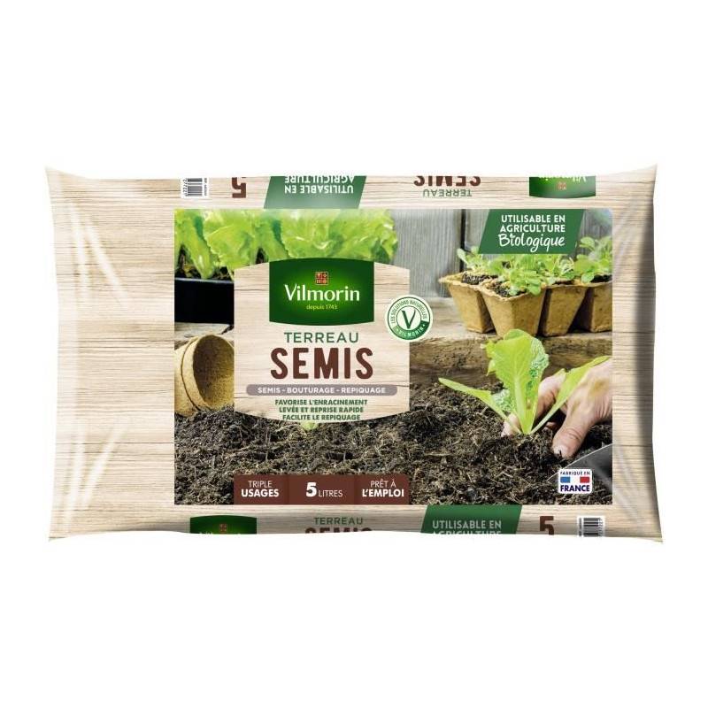 Vilmorin - Vilmorin Terreau Semis Bouturages 5 L