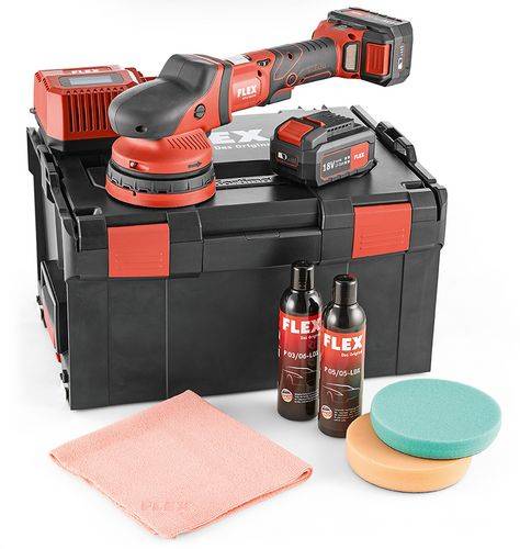 Polisseuse excentrique 18V XFE 15 150 18.0-EC/5.0 P-Set C FLEX - 2 batteries + chargeur - en coffret - 461245 - Imagen 1