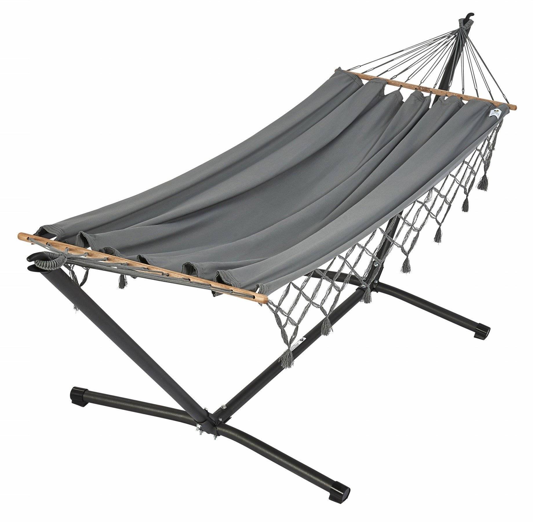 Jobek - Set METALIK GRAPHIK 300x140x95 cm Anthracite à Franges certifié 140x200 certifié FSC 100% JOBEK - Image 1