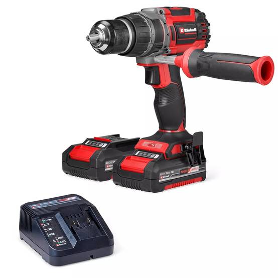 Einhell - Perceuse-visseuse percussion TP-CD 18/70 Li-i BL (2x2,0 Ah) - 18V - brushless - 70Nm - 2 vitesses Einhell - Image 1