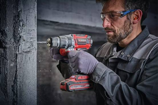 Einhell - Perceuse-visseuse percussion TP-CD 18/70 Li-i BL (2x2,0 Ah) - 18V - brushless - 70Nm - 2 vitesses Einhell - Image 3